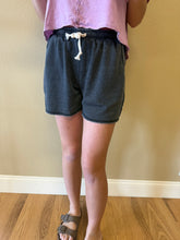 Load image into Gallery viewer, Black Cotton Shorts