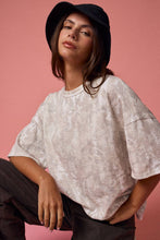 Load image into Gallery viewer, CAMO RIBBED LOOSE FIT SHIRT