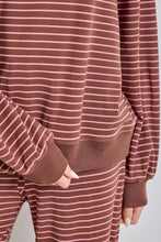 Load image into Gallery viewer, Brown Striped Set