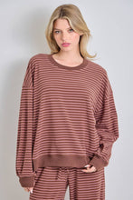 Load image into Gallery viewer, Brown Striped Set