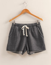 Load image into Gallery viewer, Black Cotton Shorts