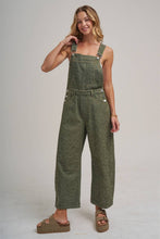Load image into Gallery viewer, VINTAGE LEOPARD OVERALL JUMPSUIT WITH BARREL LEG SILHOUETTE
