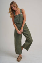 Load image into Gallery viewer, VINTAGE LEOPARD OVERALL JUMPSUIT WITH BARREL LEG SILHOUETTE
