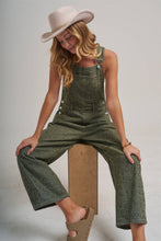 Load image into Gallery viewer, VINTAGE LEOPARD OVERALL JUMPSUIT WITH BARREL LEG SILHOUETTE
