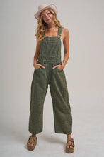 Load image into Gallery viewer, VINTAGE LEOPARD OVERALL JUMPSUIT WITH BARREL LEG SILHOUETTE
