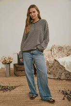 Load image into Gallery viewer, Neutral Striped Sweater
