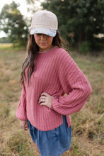 Load image into Gallery viewer, Perfectly Mauve Sweater
