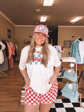 Load image into Gallery viewer, In Check Denim Shorts
