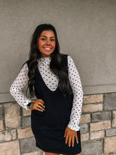 Load image into Gallery viewer, Sweater Dress Black
