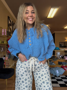 Dusty Blue Sweater