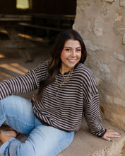 Load image into Gallery viewer, Neutral Striped Sweater
