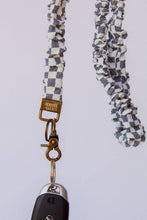 Load image into Gallery viewer, Grey Checkered Lanyard
