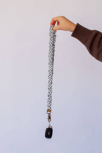 Load image into Gallery viewer, Grey Checkered Lanyard
