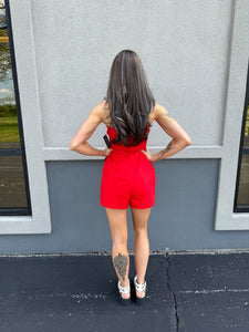 Red The Romper