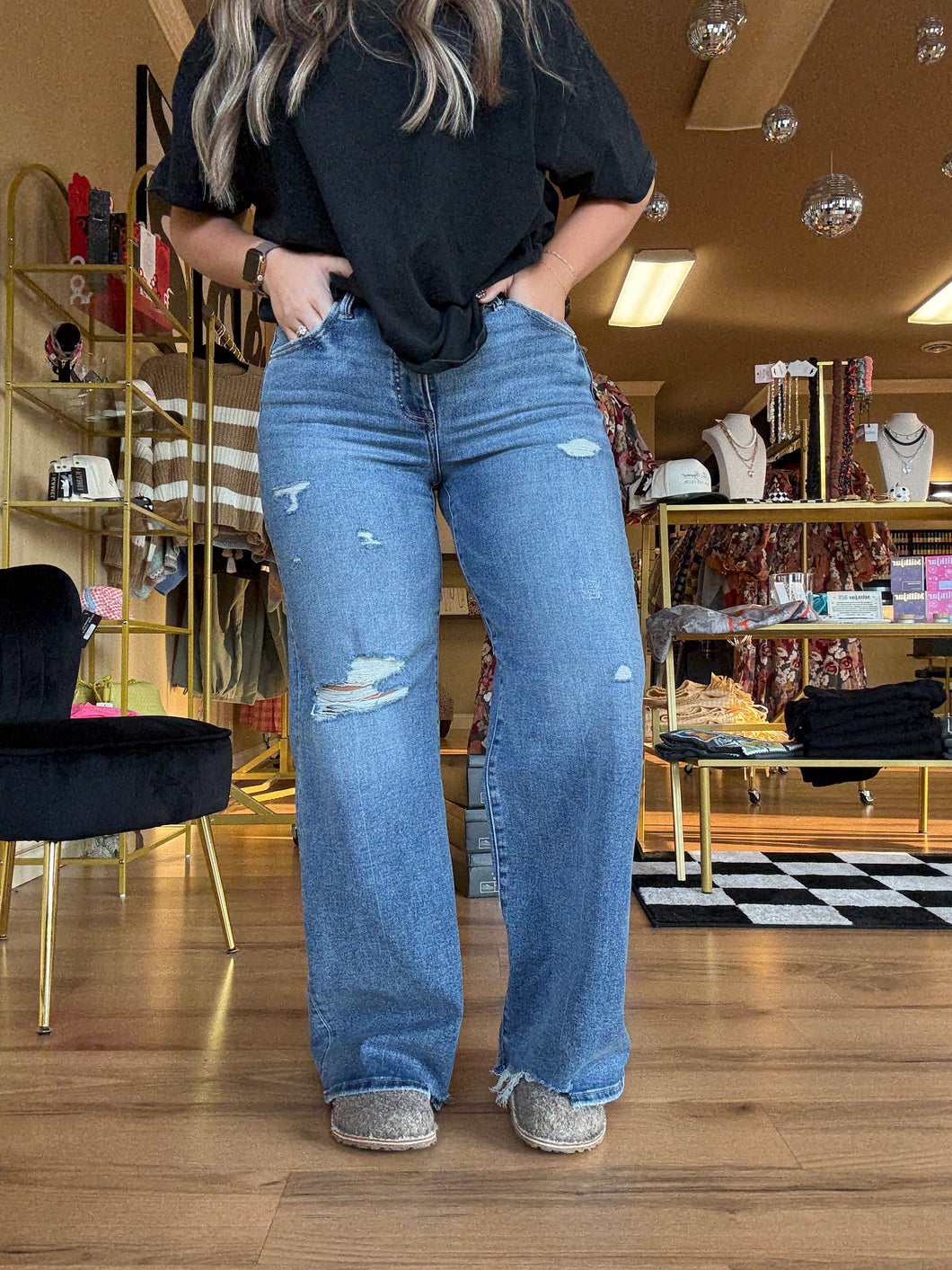 Janet Risen Tummy Control Denim