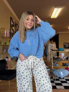 Dusty Blue Sweater