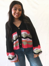 Load image into Gallery viewer, Heart On Fire Cardi

