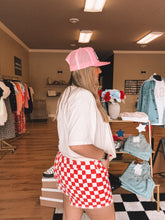 Load image into Gallery viewer, In Check Denim Shorts
