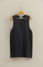 Load image into Gallery viewer, Sweater Dress Black
