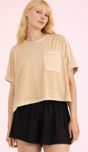 Load image into Gallery viewer, Taupe Textured Top

