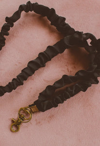 Black Luxe Lanyard