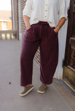 Load image into Gallery viewer, Maroon Barrel Pants
