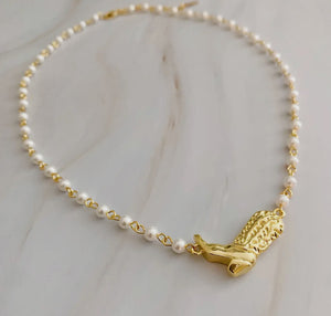 Boot Necklace