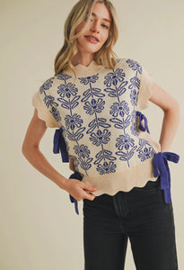 Mock Neck Vest