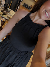 Load image into Gallery viewer, Black Halter Dress
