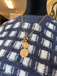 Gold Coin Necklace
