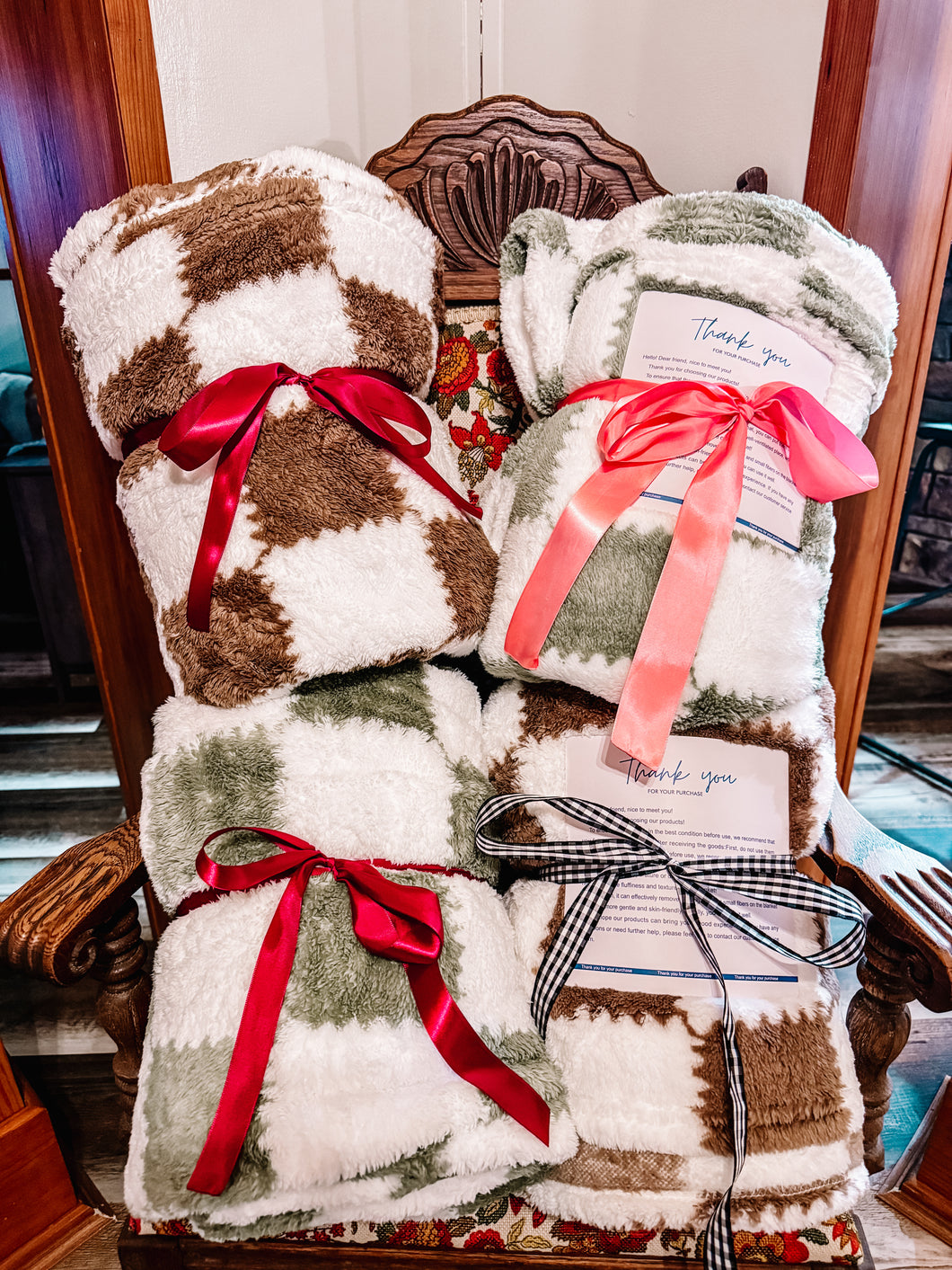 Checkered Luxury Blanket