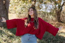 Load image into Gallery viewer, Red Knit Sweater
