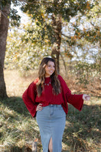 Load image into Gallery viewer, Red Knit Sweater
