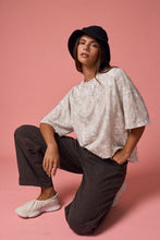 Load image into Gallery viewer, CAMO RIBBED LOOSE FIT SHIRT
