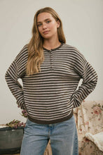 Load image into Gallery viewer, Neutral Striped Sweater
