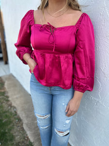 Ruby Nights Top